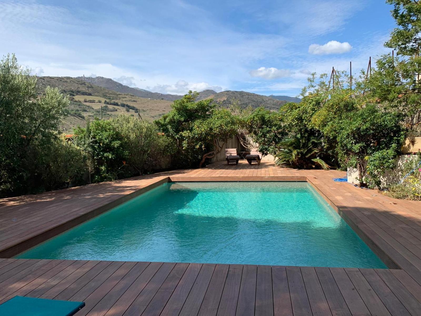 Villa Bleue - Les Pins Пор-Вандр Экстерьер фото